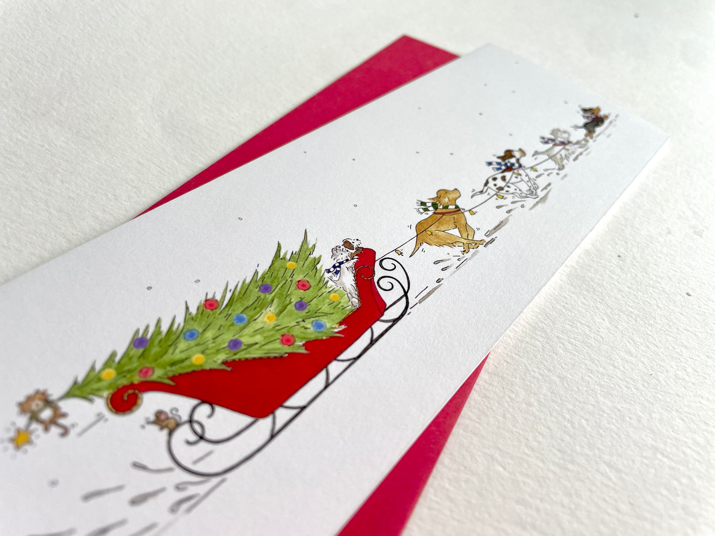 Christmas Dog Sleigh