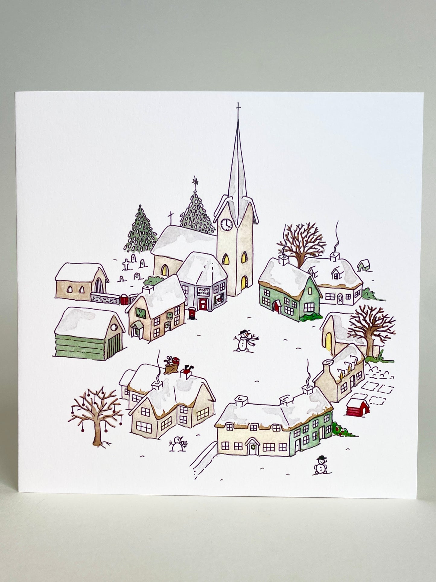 Snowy Village