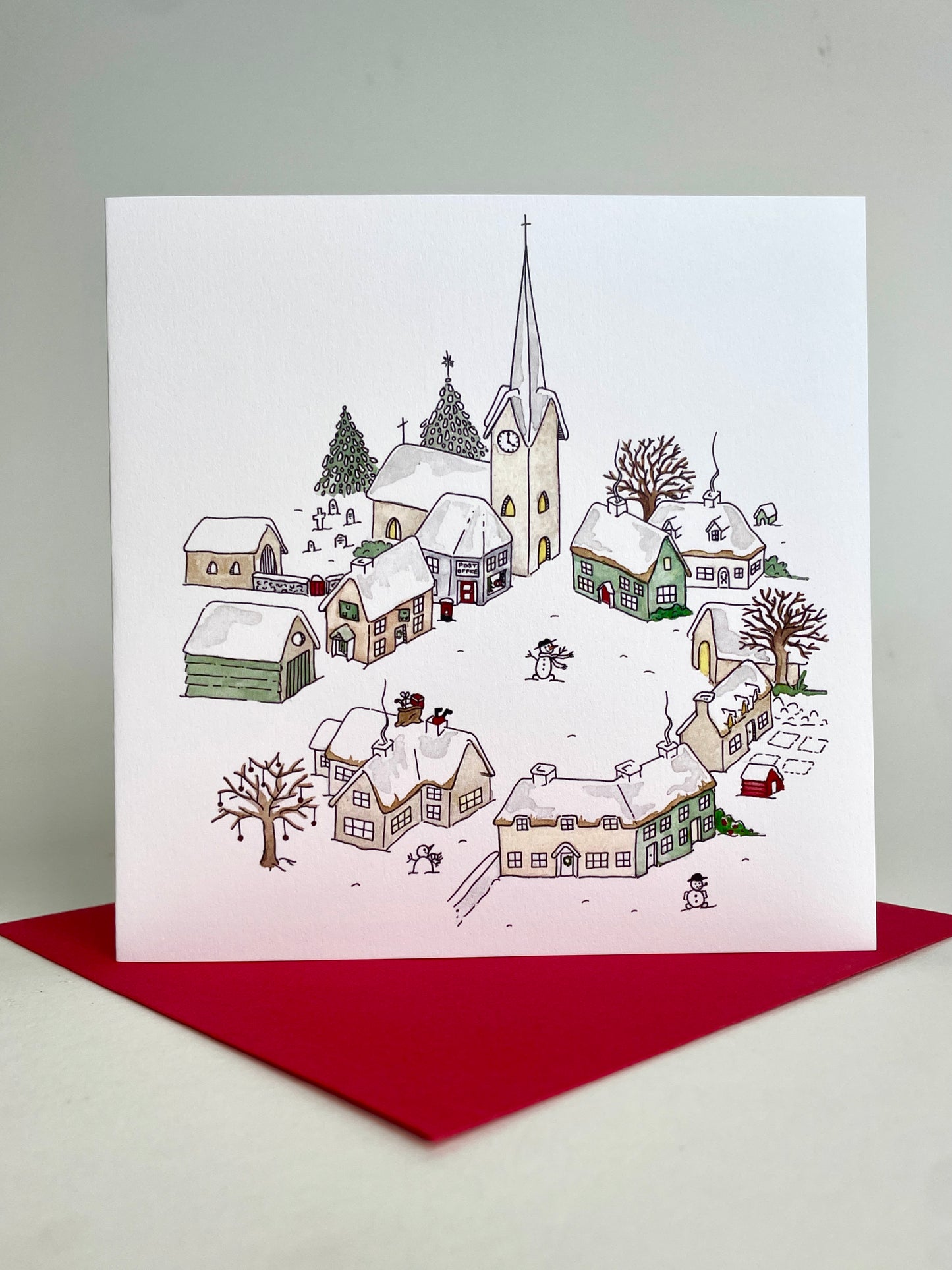 Snowy Village