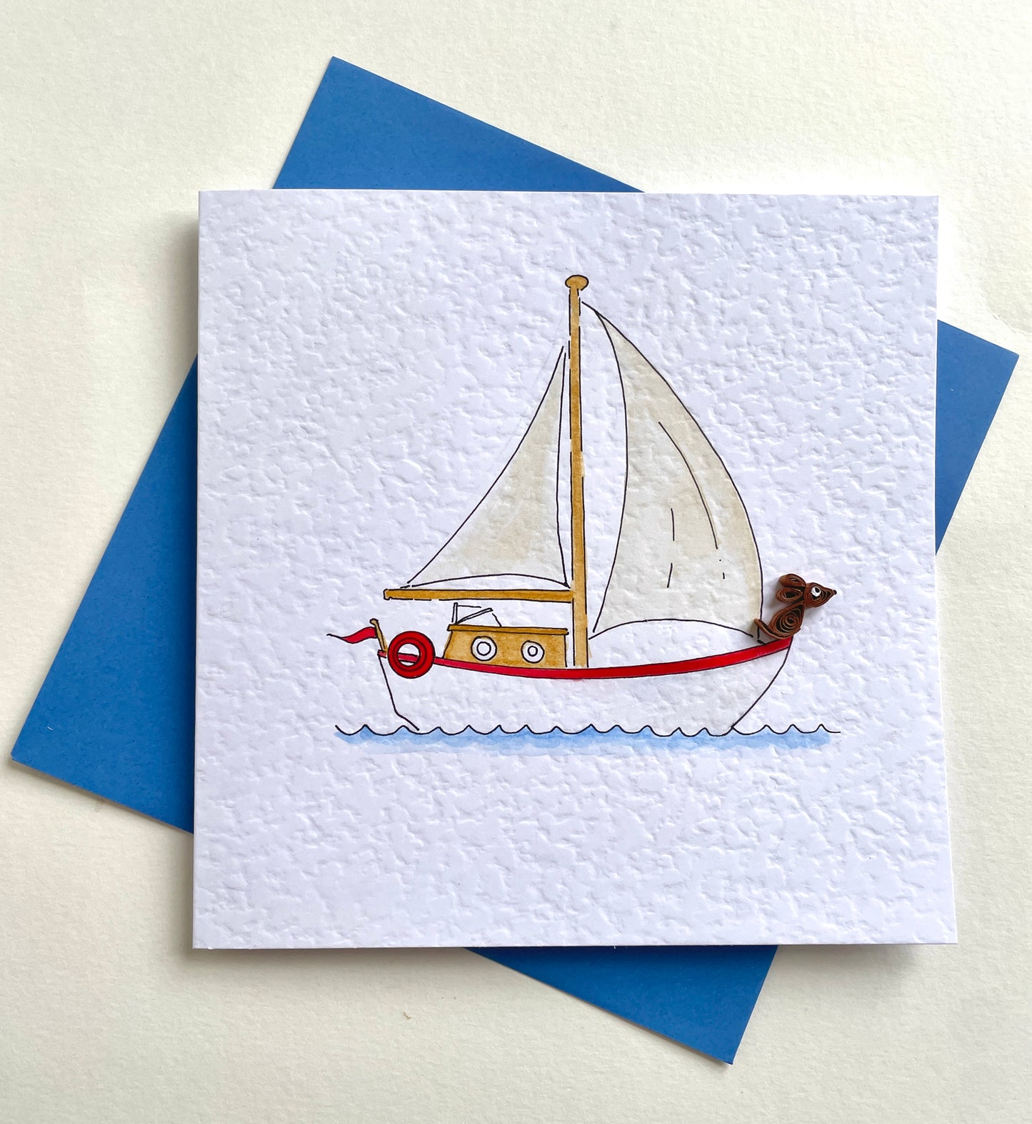 Dog Sailing