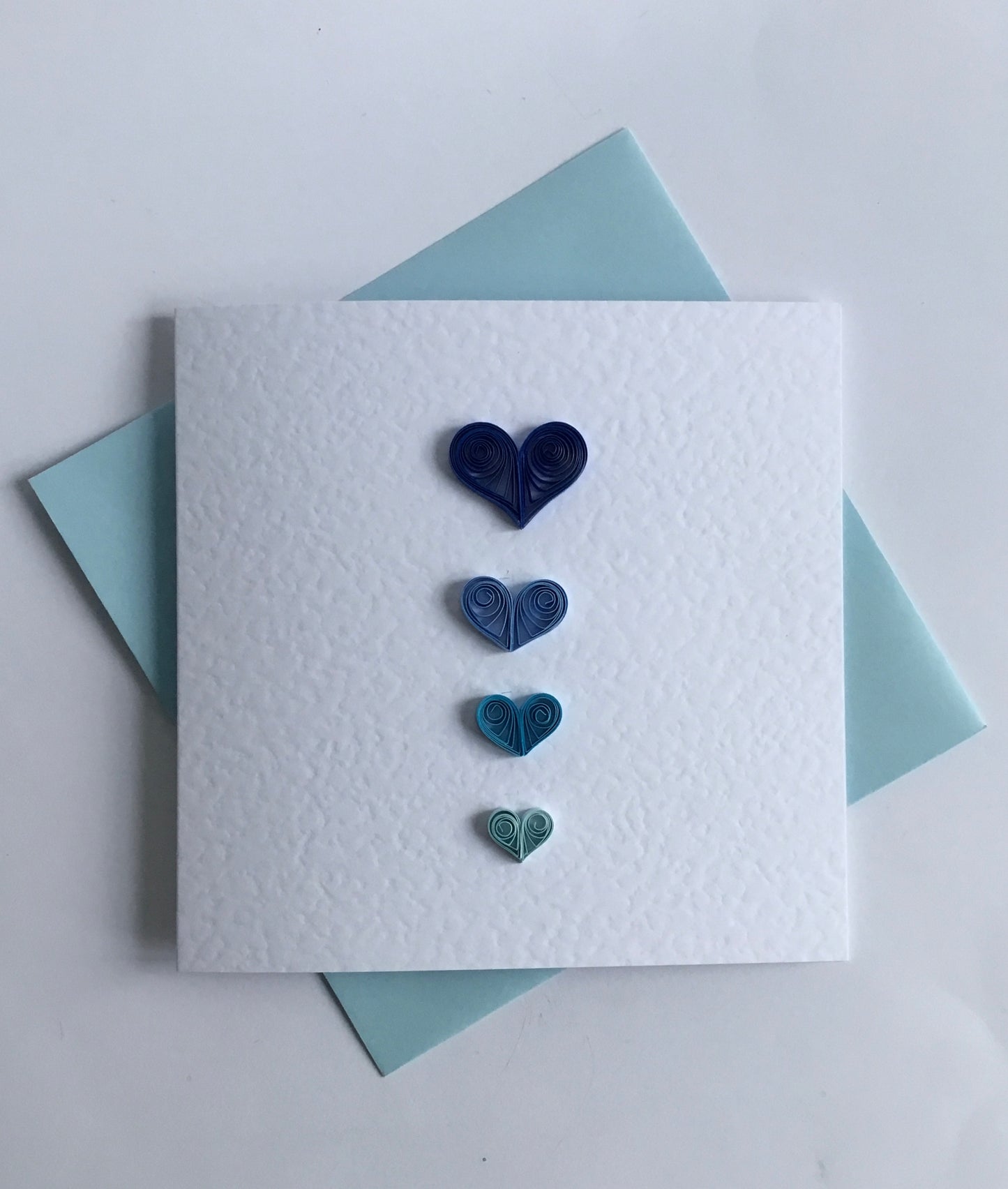 Blue & Lilac Hearts