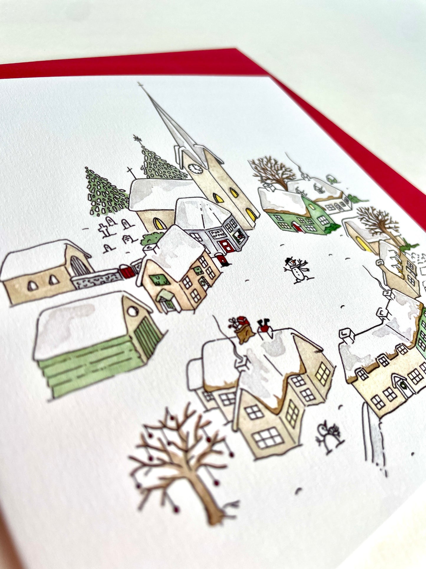 Snowy Village