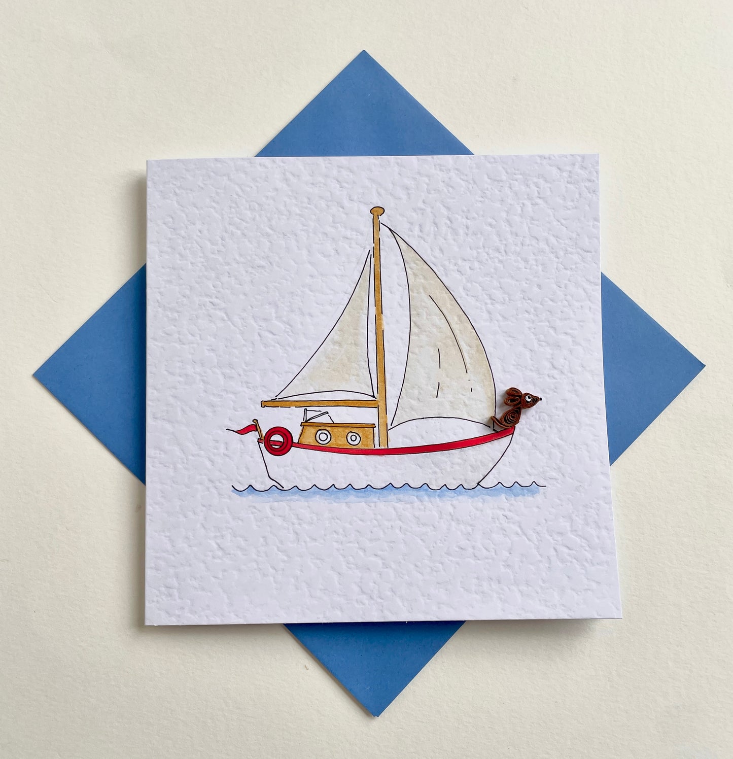 Dog Sailing