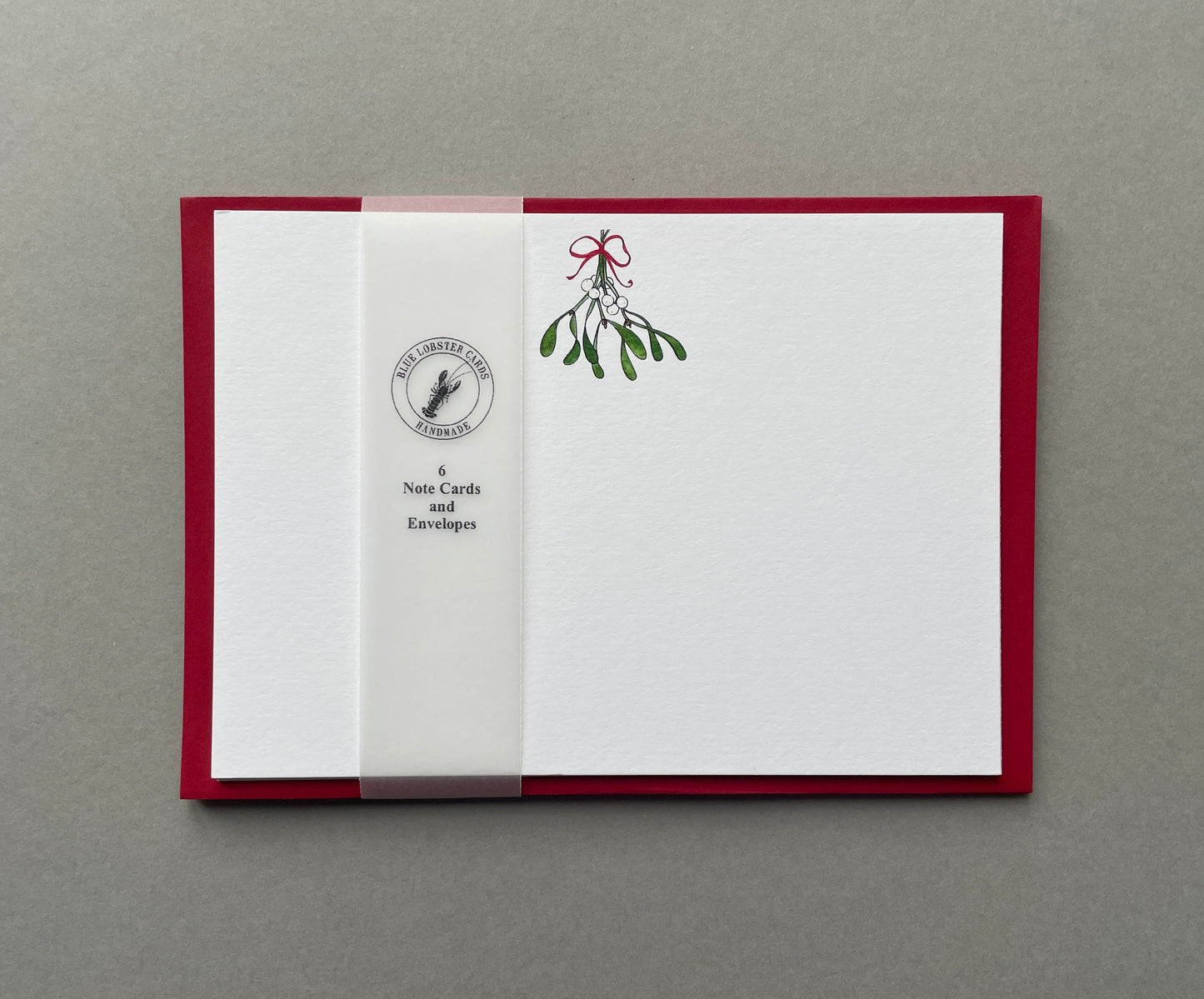 Mistletoe Notecard Stationery