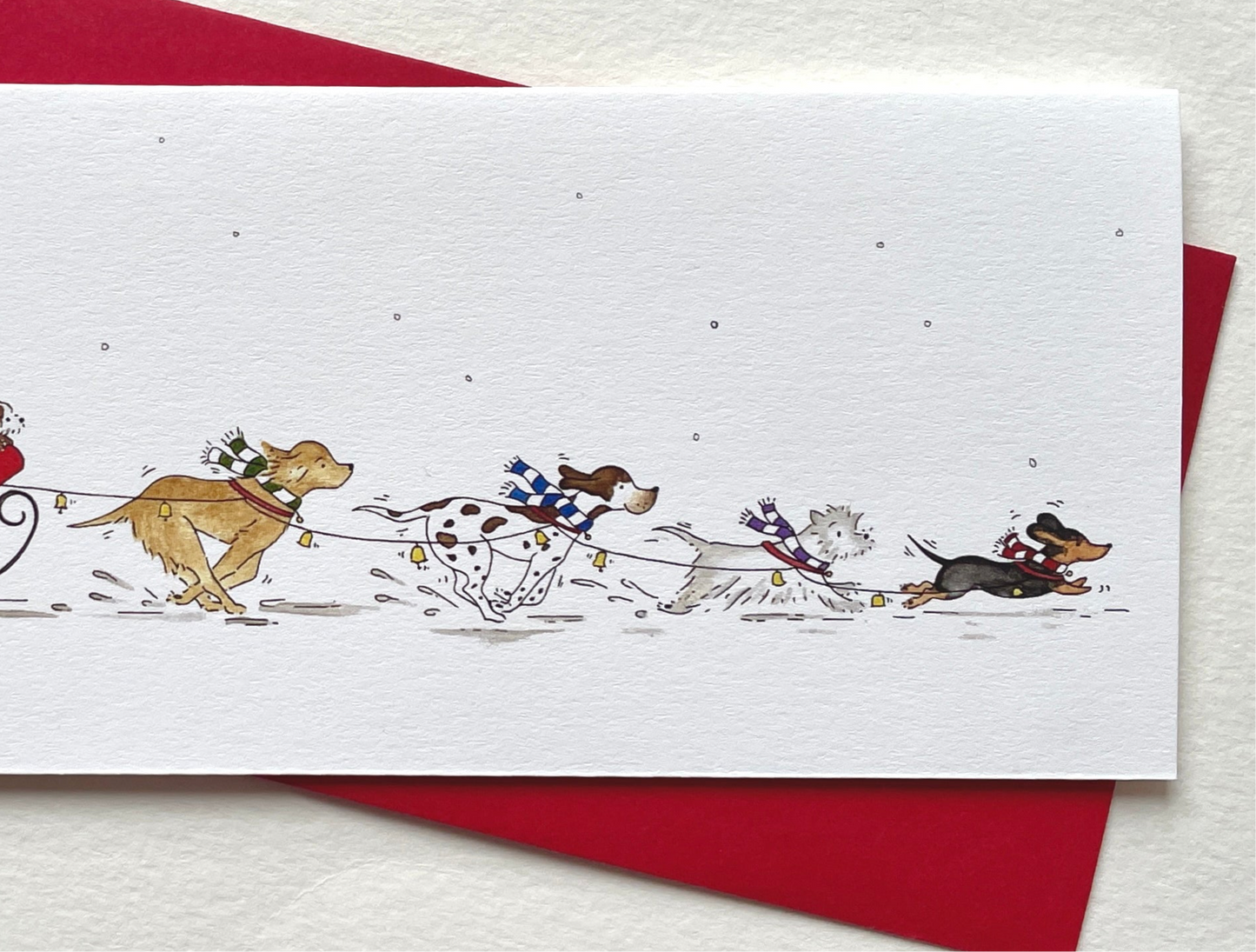 Christmas Dog Sleigh