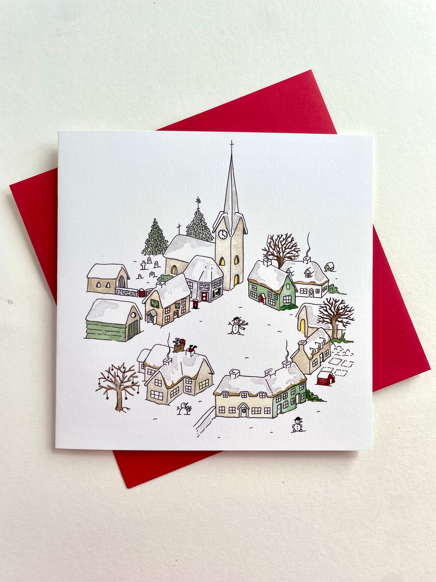 Snowy Village