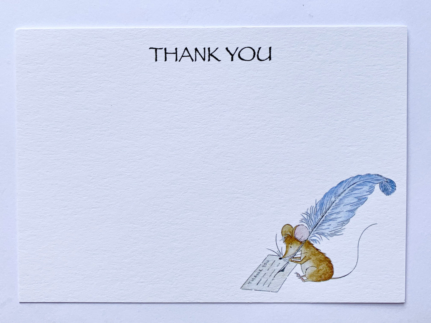 Little Mouse Thank You Note Cards