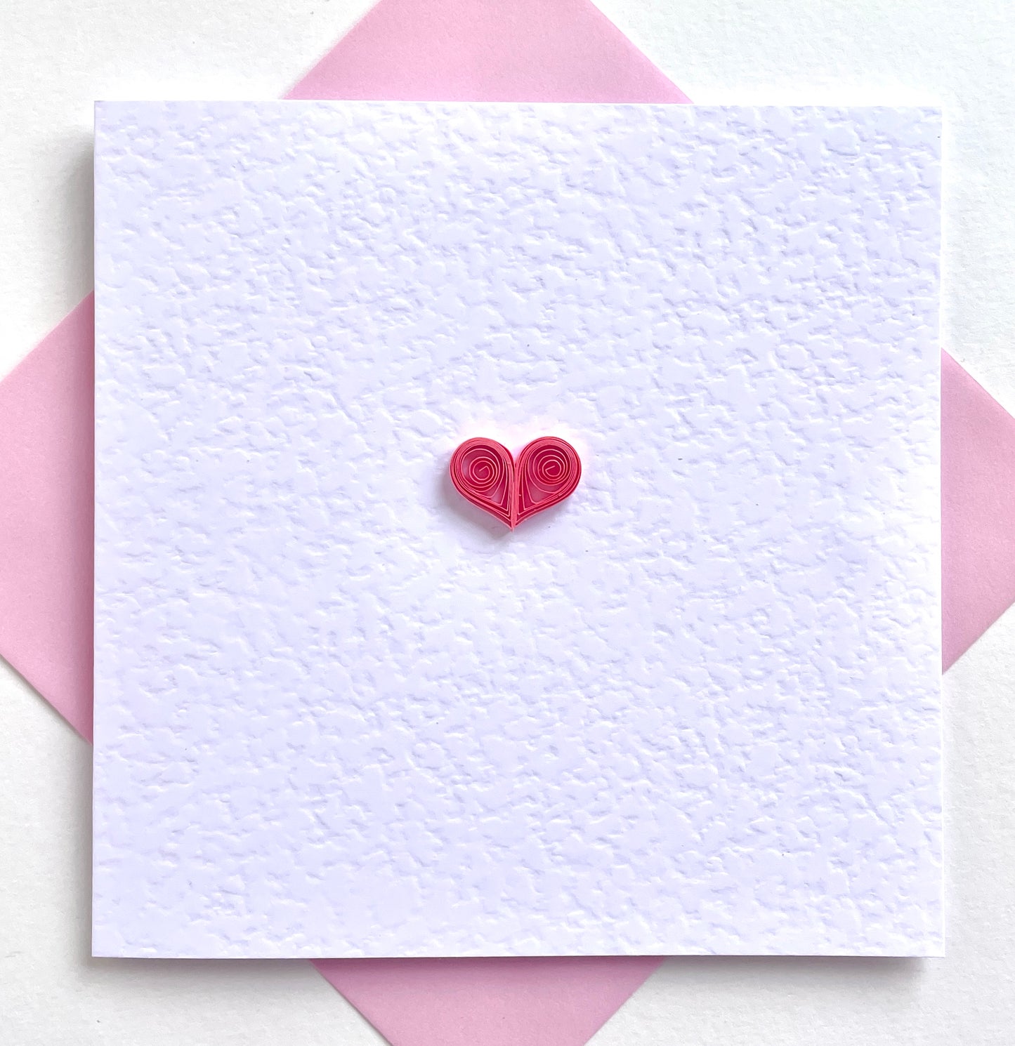 Pink Paper Heart