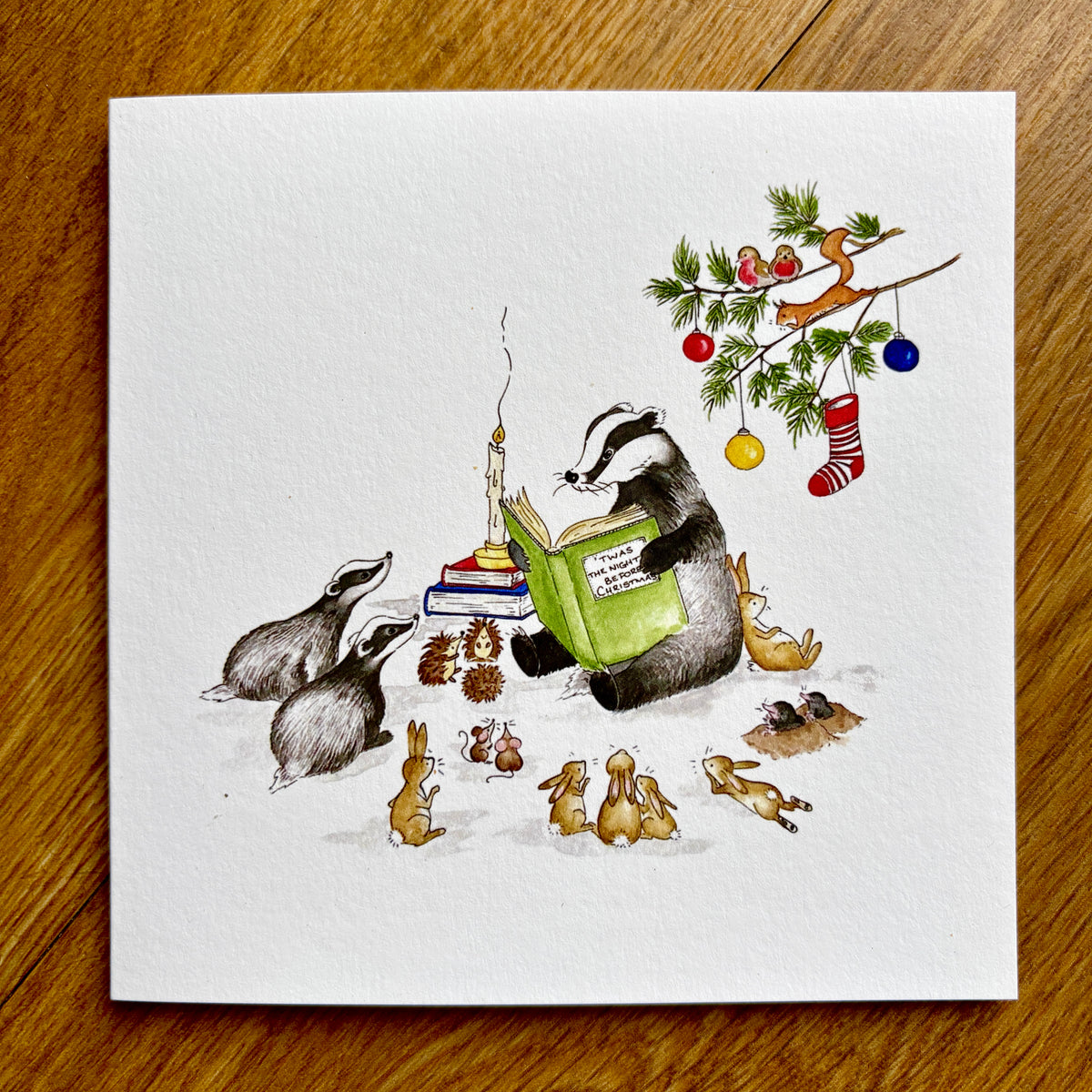 Mixed Charity Christmas Cards (C)- Christmas Animals
