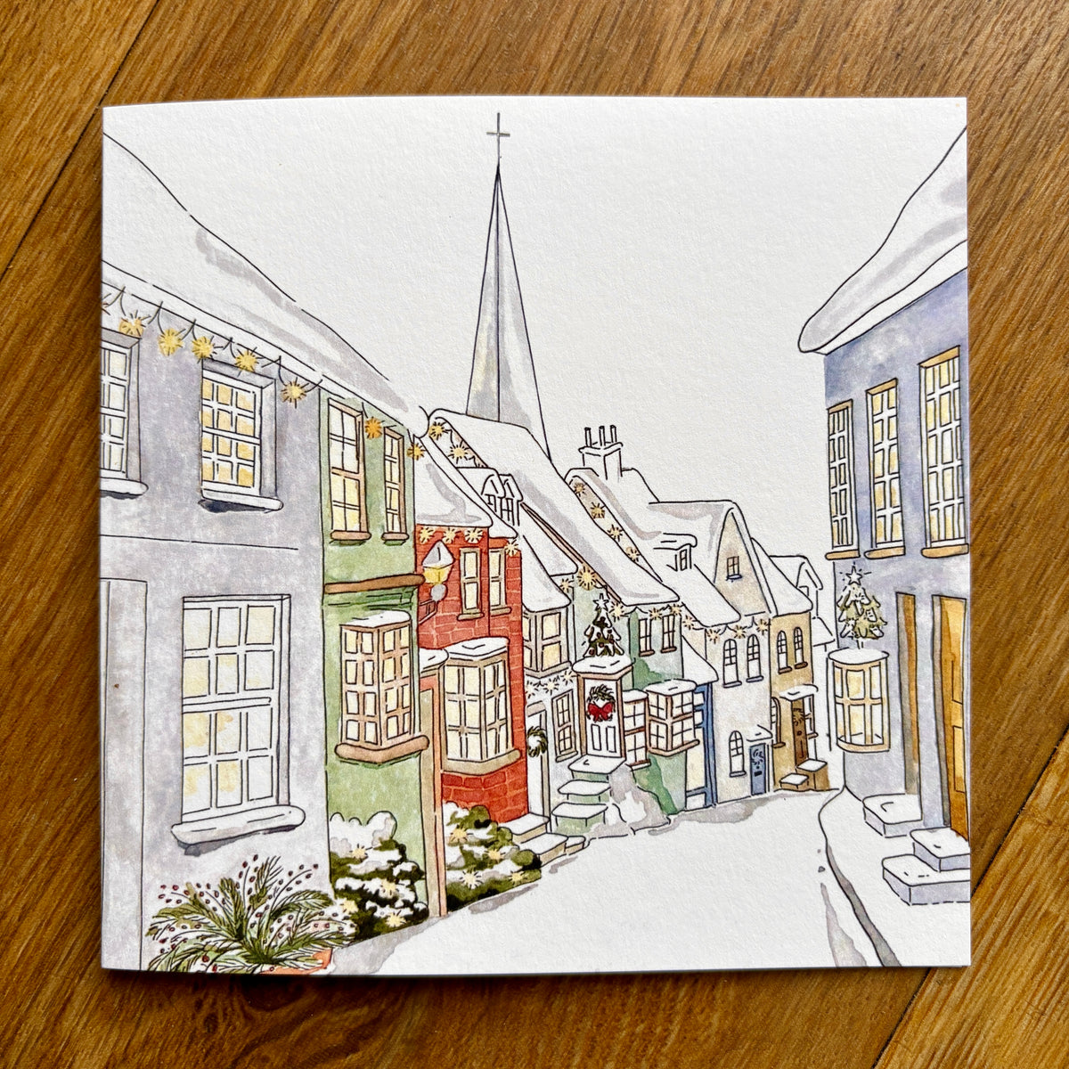 Mixed Charity Christmas Cards (B) - Traditional Watercolour Illustrations