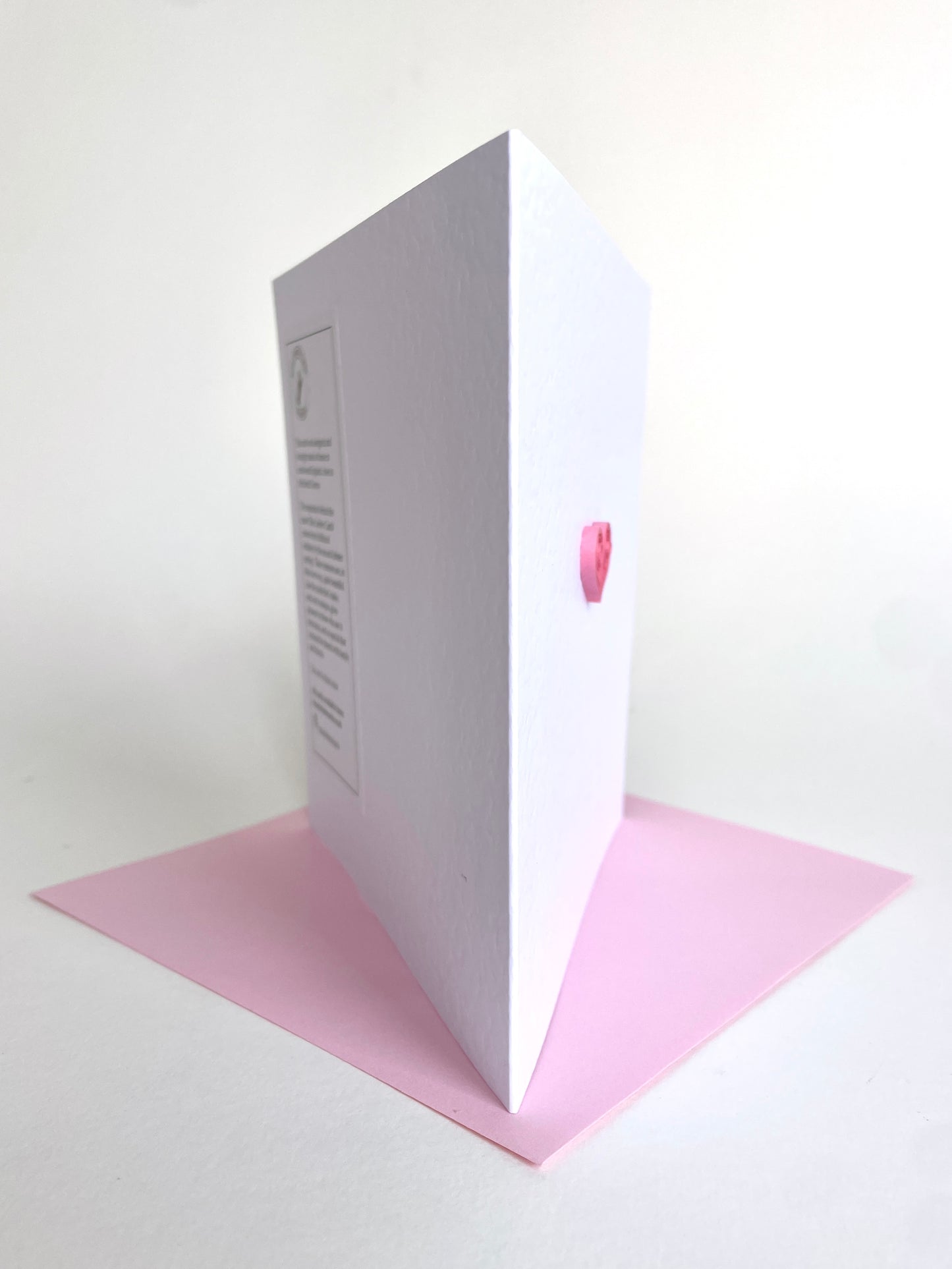 Pink Paper Heart