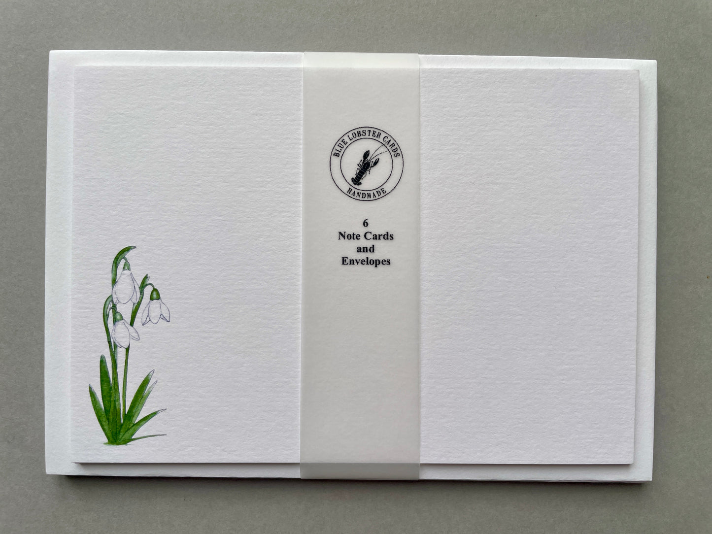 Snowdrop Note Card Stationery