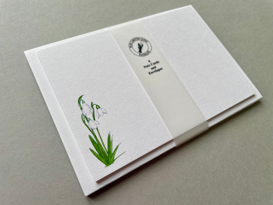 Snowdrop Note Card Stationery