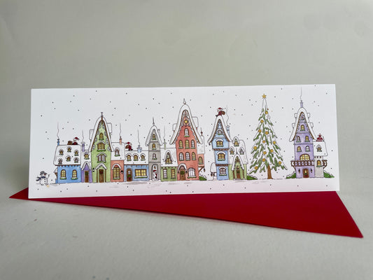 Snowy Houses
