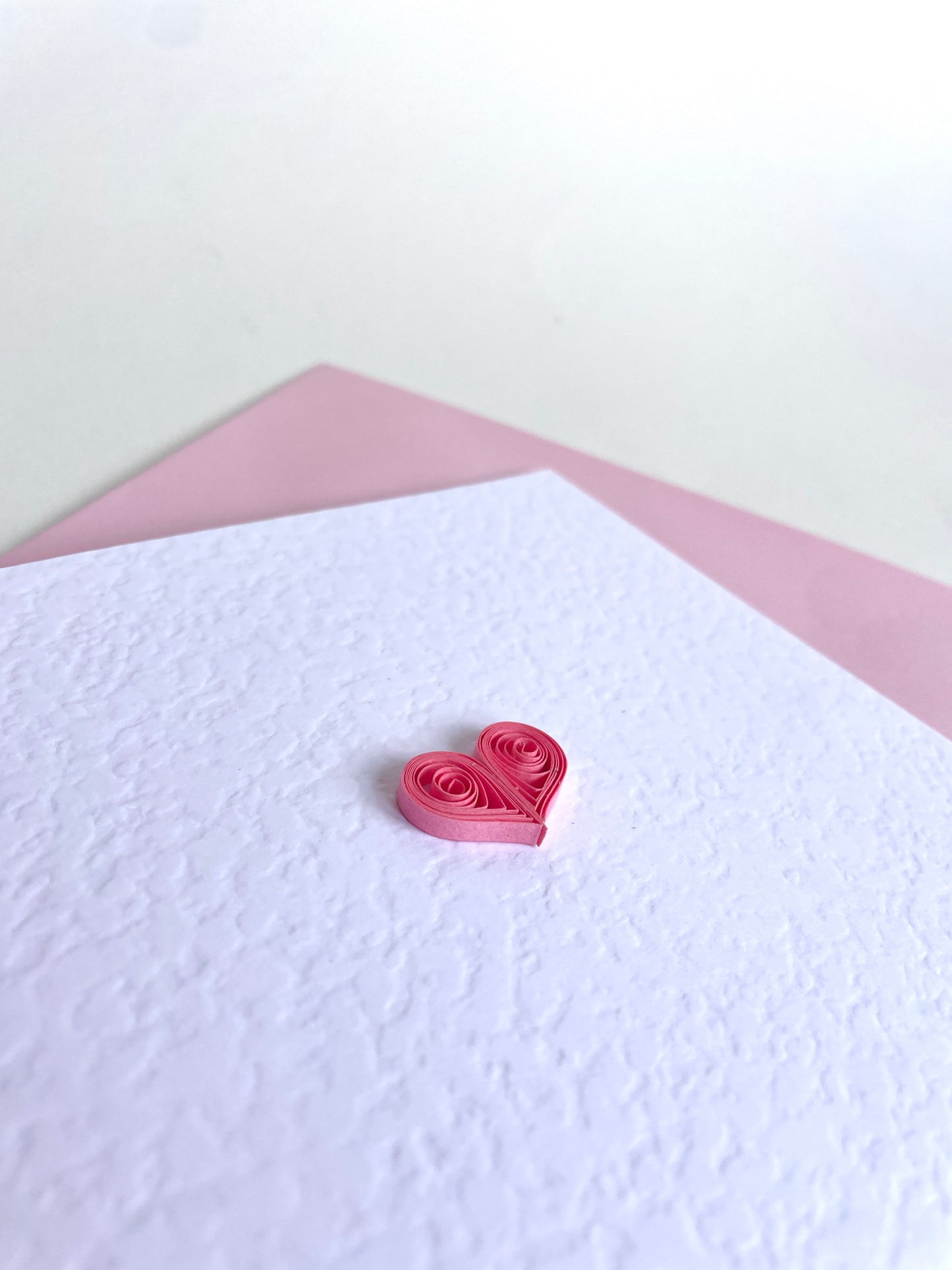 Pink Paper Heart