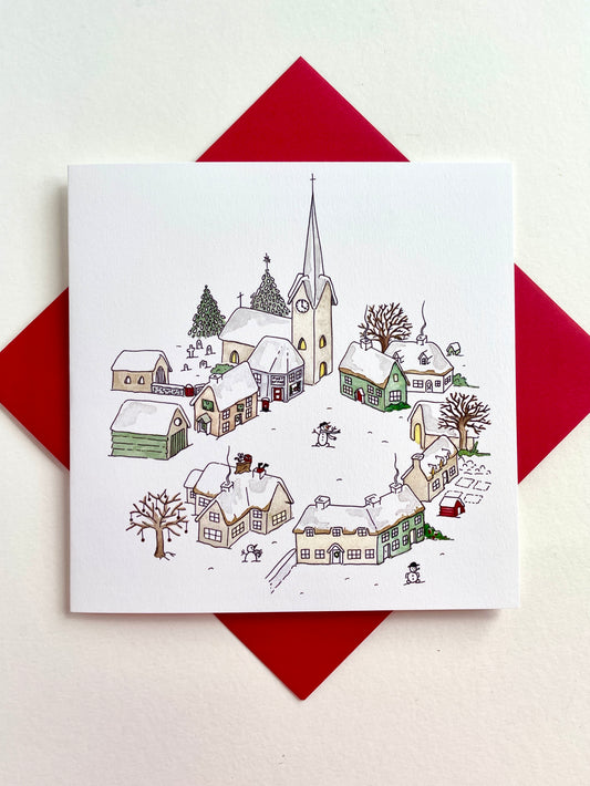 Snowy Village