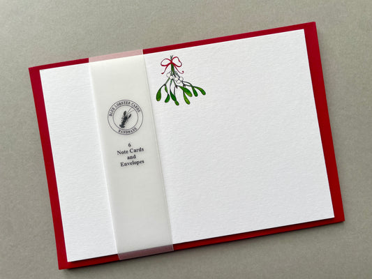 Mistletoe Notecard Stationery