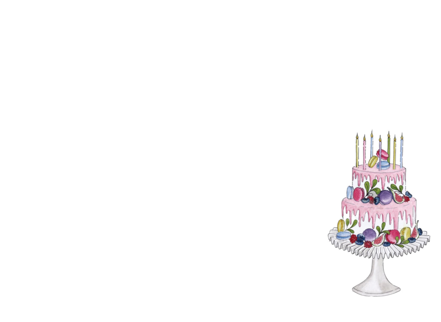 What a Cake! Note Cards