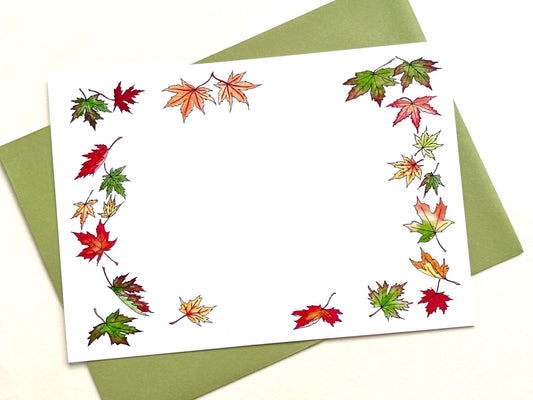 Falling Autumn Leaves