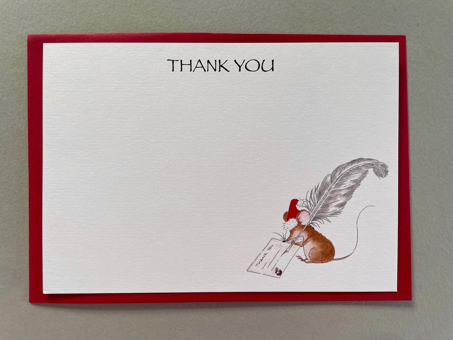 Christmas Mouse Thank You