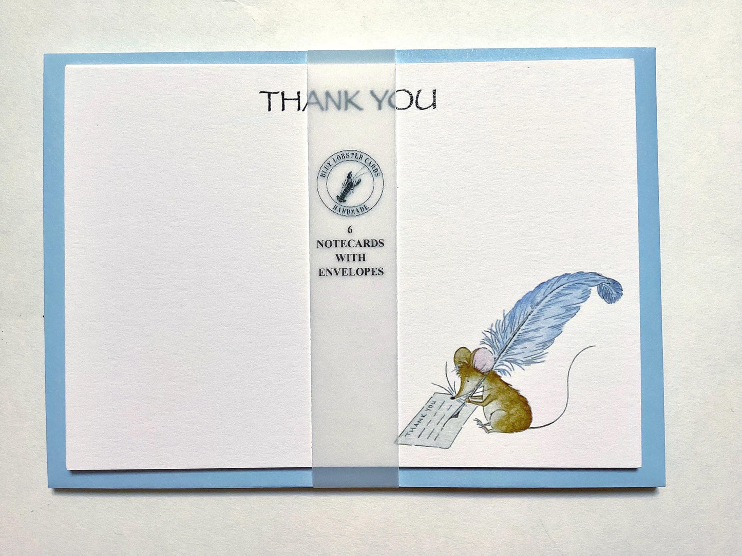 Little Mouse Thank You Note Cards